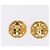 NINA RICCI Givenchy Calvin Klein MCM Set di 5 orecchini in metallo Oro Auth 188503 D'oro - vista 12