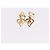 NINA RICCI Givenchy Calvin Klein MCM Set di 5 orecchini in metallo Oro Auth 188503 D'oro - vista 16