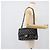 Borsa a tracolla CHANEL Matelasse 30 in pelle d'agnello con catena, oro e nero, CC Auth 194866SM D'oro - vista 26