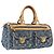 LOUIS VUITTON Monogram Denim Neo Speedy Hand Bag Blue M95019 LV Auth 195293A