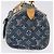 LOUIS VUITTON Monogram Denim Neo Speedy Hand Bag Blue M95019 LV Auth 195293A - vista 3