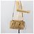 Borsa a mano Miu Miu in pelle 2way Beige Gold Auth 194762M D'oro - vista 25