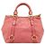 Borsa a mano Miu Miu in pelle 2way Pink Gold Auth 194741V Rosa D'oro - vista 13
