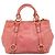 Borsa a mano Miu Miu in pelle 2way Pink Gold Auth 194741V Rosa D'oro - vista 2