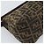 Borsa a tracolla FENDI Zucca Canvas Mamma Baguette Brown Silver Auth BA14590V Marrone Argento - vista 17