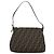 Borsa a tracolla FENDI Zucca Canvas Mamma Baguette Brown Silver Auth BA14590V Marrone Argento - vista 2