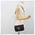 Chloé Borsa a tracolla con catena Chloe in pelle nera e oro Auth gh2335A Nero - vista 23