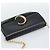 Chloé Borsa a tracolla con catena Chloe in pelle nera e oro Auth gh2335A Nero - vista 6