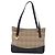 Borsa Tote Burberrys Nova Check Canvas Beige Gold Auth bs36452 D'oro - vista 13