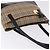 Borsa Tote Burberrys Nova Check Canvas Beige Gold Auth bs36452 D'oro - vista 6