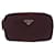 Pouch PRADA Nylon Bordeaux Silver Auth 192546A Argento Bordò - vista 13