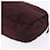 Pouch PRADA Nylon Bordeaux Silver Auth 192546A Argento Bordò - vista 16
