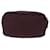 Pouch PRADA Nylon Bordeaux Silver Auth 192546A Argento Bordò - vista 2