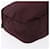 Pouch PRADA Nylon Bordeaux Silver Auth 192546A Argento Bordò - vista 7