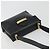 Borsa a tracolla Salvatore Ferragamo in pelle nera e oro Auth 195262 Nero D'oro - vista 6