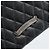 Chrome Hearts Wave4 3-Snap Quilted Long Wallet Leather Black Auth 193427SM Nero Argento - vista 8