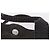 Hermès Borsa HERMES Her LineMM Canvas Gray Silver Auth 193484 Marrone Argento - vista 9