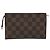 LOUIS VUITTON Damier Ebene Marais Pouch LV Auth hk4003 - vista 2