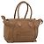 Céline CELINE Luggage Micro Shopper Hand Bag Leather Brown Gold Auth 194891 Marrone D'oro