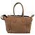 Céline CELINE Luggage Micro Shopper Hand Bag Leather Brown Gold Auth 194891 Marrone D'oro - vista 2