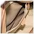 Céline CELINE Luggage Micro Shopper Hand Bag Leather Brown Gold Auth 194891 Marrone D'oro - vista 21