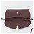 Borsa a tracolla CARTIER Must Line in pelle Bordeaux Gold Auth BA14172 - vista 18