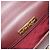 Borsa a tracolla CARTIER Must Line in pelle Bordeaux Gold Auth BA14172 - vista 19