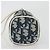 Pouch Christian Dior Trotter PVC Pelle Blu Bianco Auth 194167 - vista 3