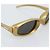 Gafas de sol BOTTEGA VENETA Plastic Gold Auth BA14135M Dorado - vista 7
