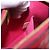 LOUIS VUITTON Monogram Vernis Alma BB Red Rose Andian M91771 LV Auth 194191 Rosso - vista 12