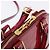 LOUIS VUITTON Monogram Vernis Alma BB Red Rose Andian M91771 LV Auth 194191 Rosso - vista 19