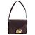 Céline Borsa a tracolla CELINE in pelle Bordeaux Gold Auth bs36605 D'oro Bordò