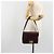 Céline Borsa a tracolla CELINE in pelle Bordeaux Gold Auth bs36605 D'oro Bordò - vista 25