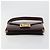 Céline Borsa a tracolla CELINE in pelle Bordeaux Gold Auth bs36605 D'oro Bordò - vista 5