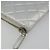 Cartera larga CHANEL Matelasse de piel de cordero Silver CC Auth 193392A Plata - vista 14