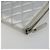 Cartera larga CHANEL Matelasse de piel de cordero Silver CC Auth 193392A Plata - vista 15