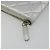 Cartera larga CHANEL Matelasse de piel de cordero Silver CC Auth 193392A Plata - vista 8
