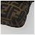 Borsa a tracolla FENDI Zucca Canvas Mamma Baguette Marrone Nero Auth 193422V - vista 14