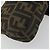 Borsa a tracolla FENDI Zucca Canvas Mamma Baguette Marrone Nero Auth 193422V - vista 17