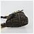 Borsa a tracolla FENDI Zucca Canvas Mamma Baguette Marrone Nero Auth 193422V - vista 4