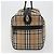 Borsa Boston Burberrys Nova Check Canvas Beige Black Auth ep15288 Nero - vista 3