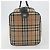 Borsa Boston Burberrys Nova Check Canvas Beige Black Auth ep15288 Nero - vista 4