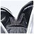 Borsa a Mano PRADA Nylon Pelle Nero Argento Auth am12218V - vista 21