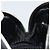 Borsa a Mano PRADA Nylon Pelle Nero Argento Auth am12218V - vista 22
