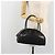 Borsa a Mano PRADA Nylon Pelle Nero Argento Auth am12218V - vista 25