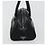 Borsa a Mano PRADA Nylon Pelle Nero Argento Auth am12218V - vista 3