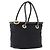 Céline CELINE Circle Handtasche Nylon Schwarz Gold Auth 193380 Golden