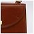 Borsa a mano BALLY in pelle marrone e oro autentica 192529 D'oro - vista 2