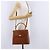 Borsa a mano BALLY in pelle marrone e oro autentica 192529 D'oro - vista 30