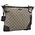 Borsa a Tracolla GUCCI GG Supreme PVC Beige Silver 148476 Auth BA14217 Argento